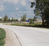 Бетонная дорога ОАО "БЦЗ"